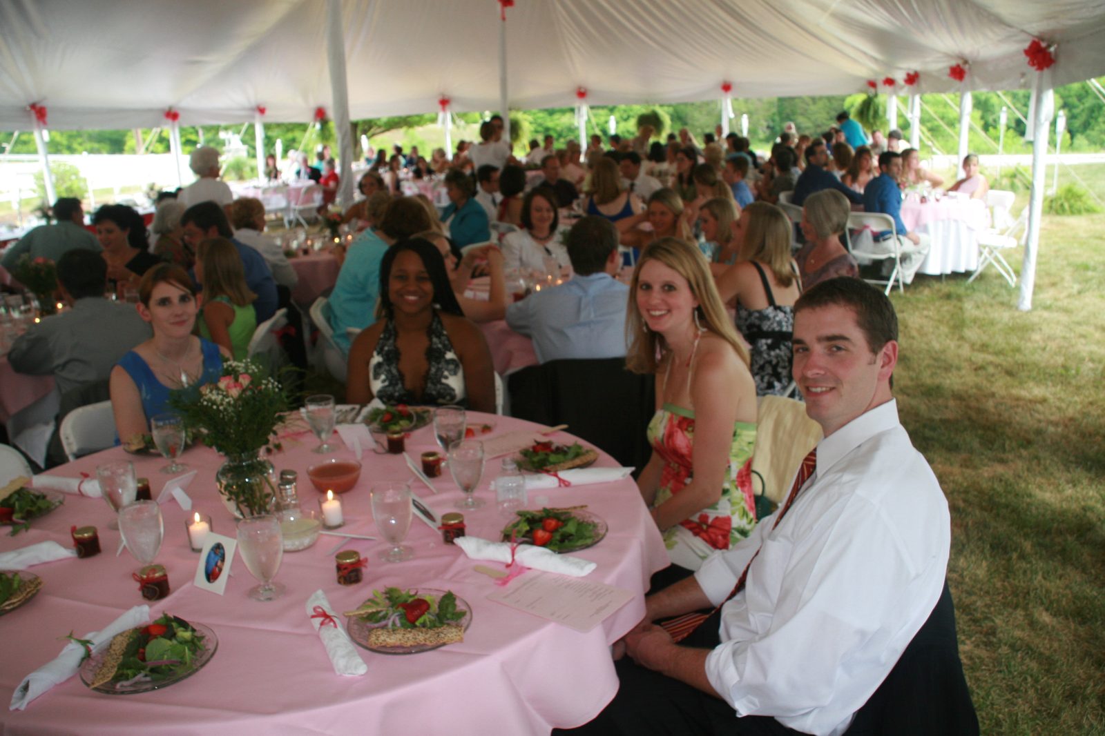 Diane, Adilah, Lauren, (of the 240s) and Lauren's date.